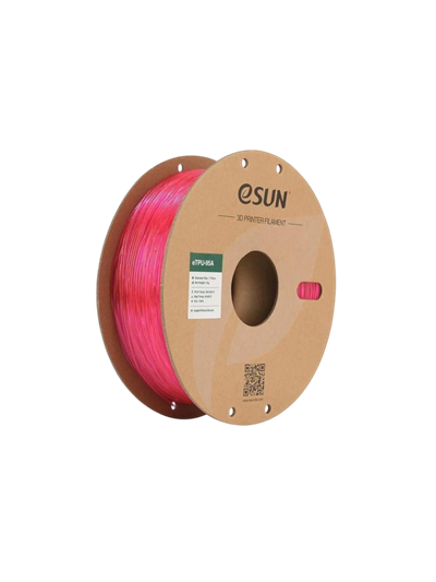 Esun TPU-95A Filament transculent Pembe