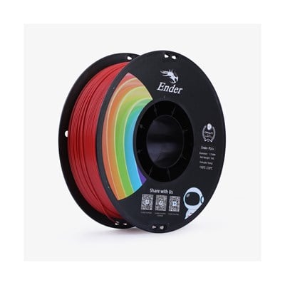 Creality Ender PLA+ Kırmızı Filament 1.75mm 1kg