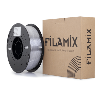 Filamix Hyper PETG Transparan Filament 1.75mm 1 Kg