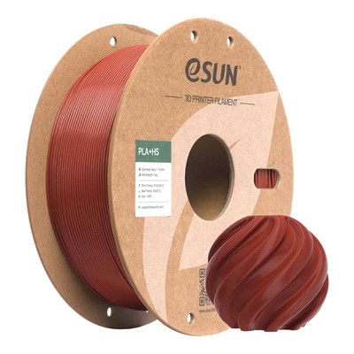 eSUN PLA+HS Kiremit Kırmızı Filament 1.75mm 1kg