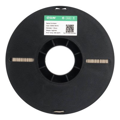 eSun PLA Basic Kemik Beyaz Filament 1.75mm 1 Kg