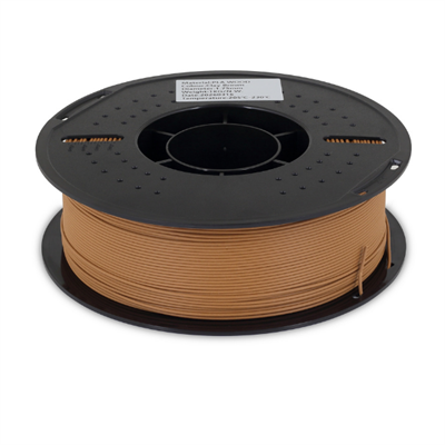Filamix  PLA WOOD Clay Brown Filament 1.75 mm 1 Kg