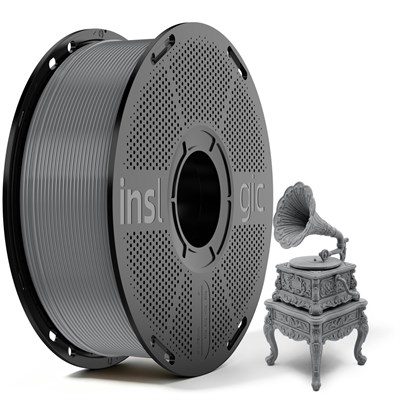 Inslogic High-Speed PLA Gri Filament 1.75mm 1kg