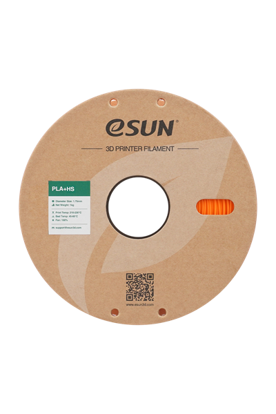 eSUN PLA+HS Mercan Turuncu Filament 1.75mm 1kg