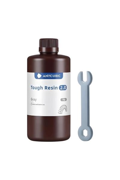 Anycubic Tough 2.0 Gri Reçine 1 Kg