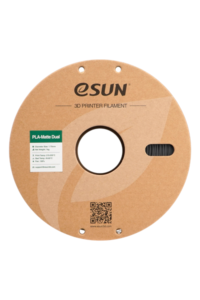 eSun PLA-Matte Filament Siyah Beyaz Filament 1.75mm 1 Kg