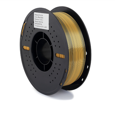 Filamix PLA Silk Magıc Siyah-Altın Filament 1.75mm 1 Kg