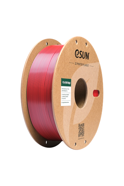 eSun PLA-Silk Magic Filament Siyah Kırmızı Filament 1.75mm 1 Kg