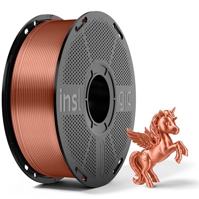 Inslogic PLA Silk Kızıl Bakır Filament 1.75mm 1kg