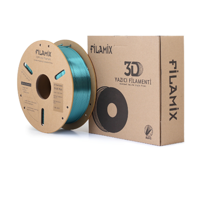 Filamix Silk Holly Green PLA Filament 1.75mm 1Kg