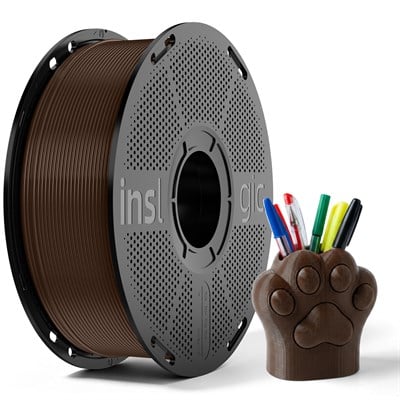 Inslogic PLA Basic Kahverengi Filament 1.75mm 1kg