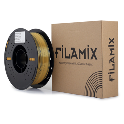 Filamix PLA Silk Magıc Siyah-Altın Filament 1.75mm 1 Kg
