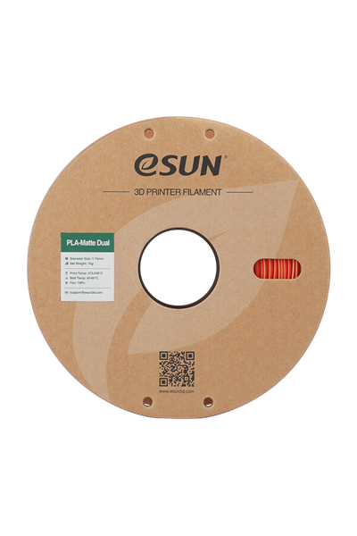 eSun PLA-Matte Kırmızı Sarı Filament 1.75mm 1 Kg
