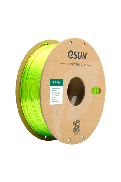 eSun eSilk-PLA Lime Filament 1.75mm 1 Kg