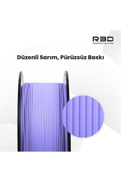 R3D PLA+ Koyu Pembe Filament 1.75 mm 1 kg