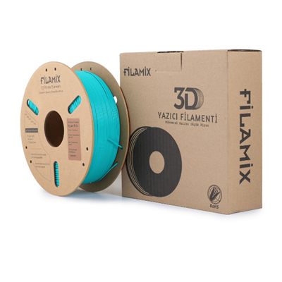 Filamix PLA+ Teal Green Filament 1.75mm 1 Kg
