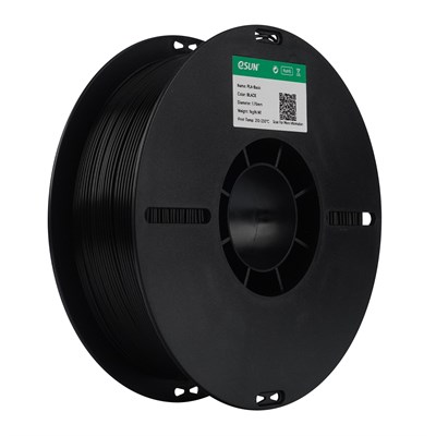 eSun PLA Basic Siyah Filament 1.75mm 1 Kg
