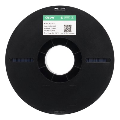 eSUN PLA Basic Koyu Mavi Filament 1.75mm 1 Kg