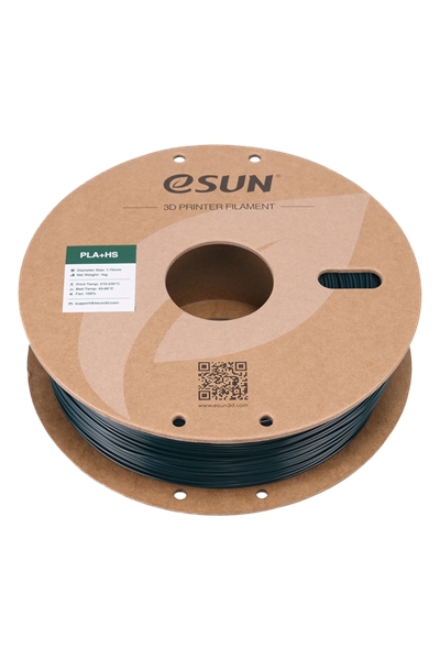 eSUN PLA+HS Yeşil Filament 1.75mm 1kg