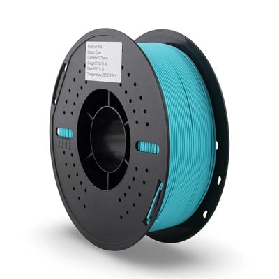 Filamix PLA+ Cyan Filament 1.75mm 1 Kg