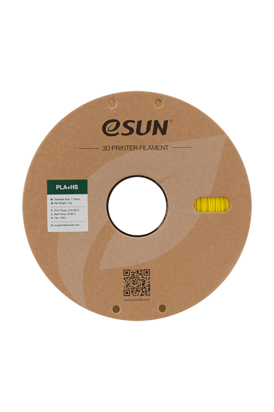 eSUN PLA+HS Sarı Filament 1.75mm 1kg