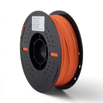 Filamix PLA Matte Turuncu Filament 1.75mm 1 Kg