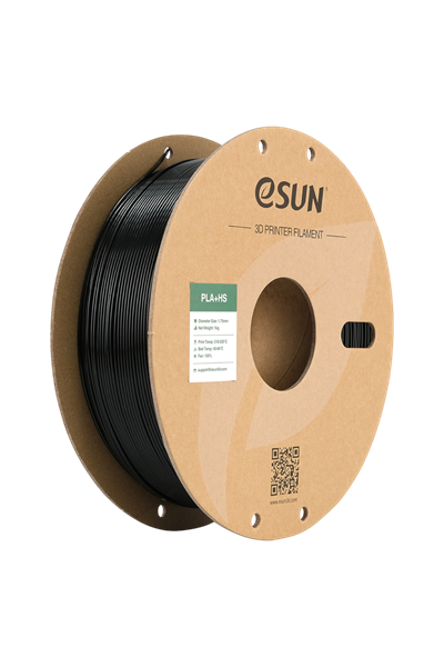 eSUN PLA+HS Siyah Filament 1.75mm 1kg