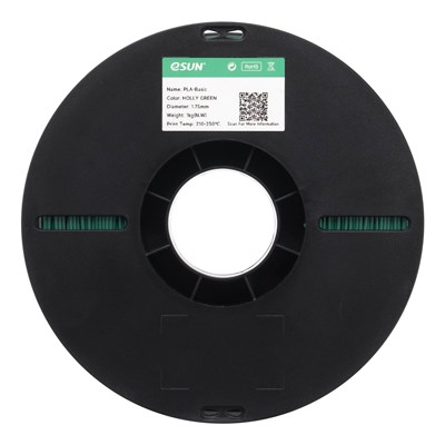 eSun PLA Basic Holly Yeşil Filament 1.75mm 1 Kg