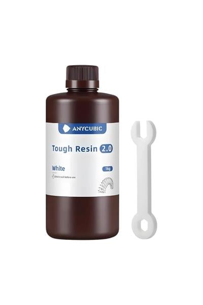 Anycubic Tough Reçine 2.0 White - 1 KG