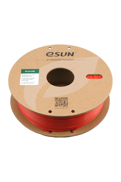 eSUN PLA+HS Kırmızı Filament 1.75mm 1kg