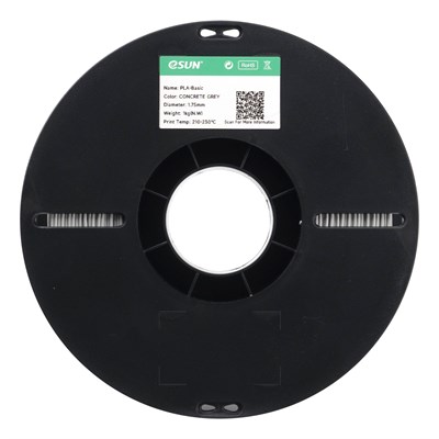 eSun PLA Basic Beton Gri Filament 1.75mm 1 Kg