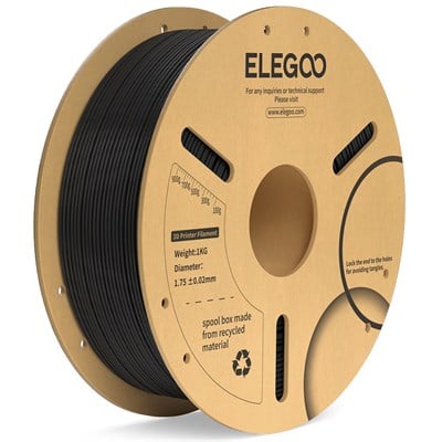 ELEGOO PLA+ Siyah Filament 1.75mm 1kg