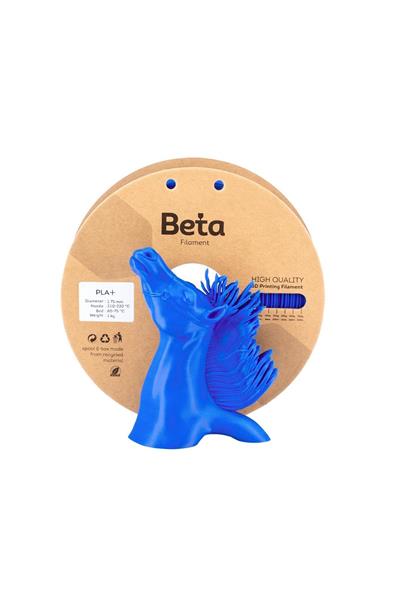 Beta PLA+ Neon Blue Filament 1.75mm 1kg