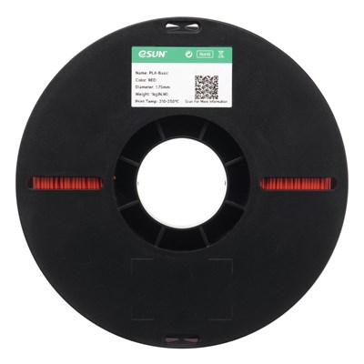 eSun PLA Basic Kırmızı Filament 1.75mm 1 Kg