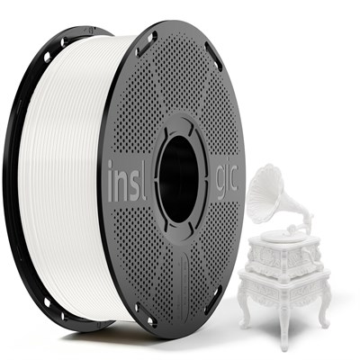 Inslogic High-Speed PLA Beyaz Filament 1.75mm 1kg