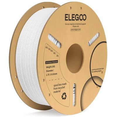 ELEGOO PLA+ Beyaz  Filament 1.75mm 1kg
