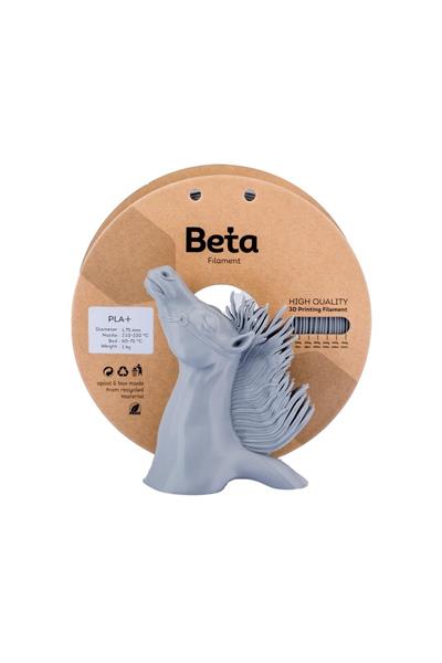 Beta PLA+ Grey Filament 1.75mm 1kg