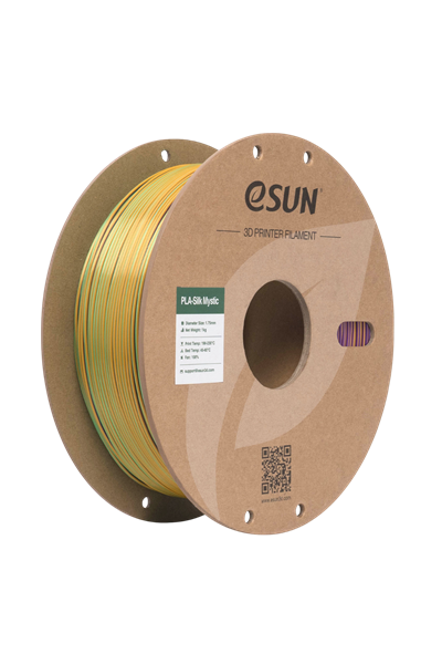 eSun PLA-Silk Mystic Altın Yeşil Mor Filament 1.75mm 1 Kg