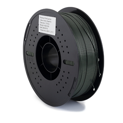 Filamix PLA Sparkle Green Filament 1.75mm 1 Kg