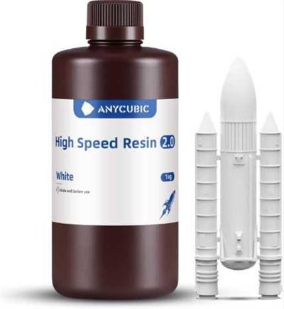 Anycubic High Speed 2.0 Beyaz Reçine 1 Kg