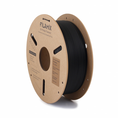 Filamix PLA+ Matte Siyah 1.75mm 1 Kg