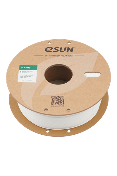 eSUN PLA+HS Süt Beyaz Filament 1.75mm 1kg