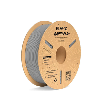 ELEGOO Rapid PLA+ Gümüş Filament 1.75mm 1kg