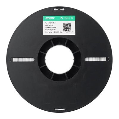 eSUN PETG Basıc Beyaz Filament 1.75mm 1kg