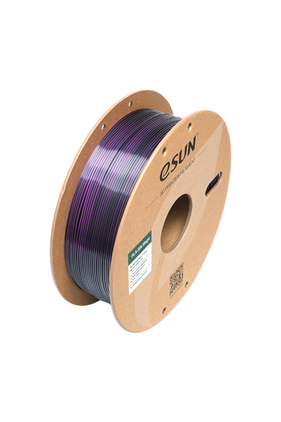 eSun PLA-Silk Magic Siyah Mor Filament 1.75mm 1 Kg