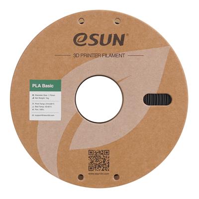 eSun PLA Basic Siyah Filament 1.75mm 1 Kg