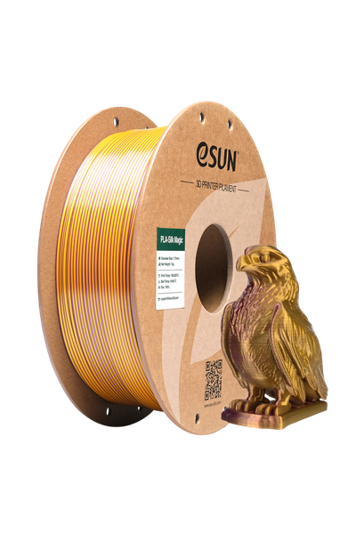 eSun PLA-Silk Magic Mor Altın Filament 1.75mm 1 Kg