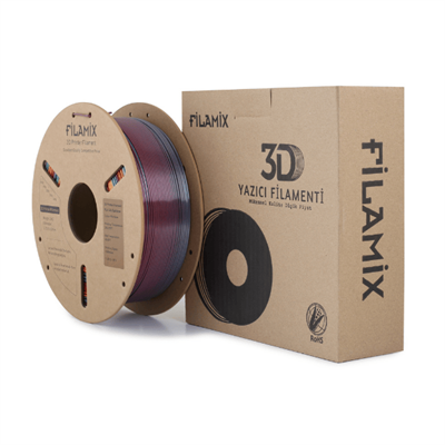 Filamix Silk PLA Rainbow Colored Filament 1.75mm 1Kg