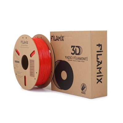 Filamix TPU Kırmızı Filament 1.75 mm 1 Kg