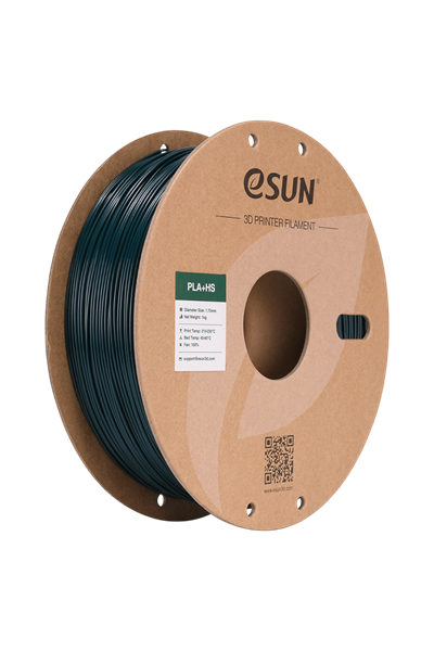 eSUN PLA+HS Yeşil Filament 1.75mm 1kg